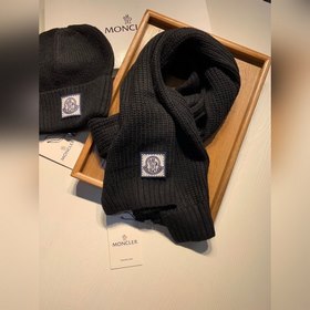 Монку [Шерстяной комплект шапка] Классический комплект шапки шар