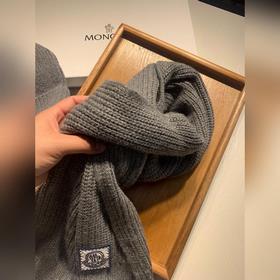 Монку [Шерстяной комплект шапка] Классический комплект шапки шар
