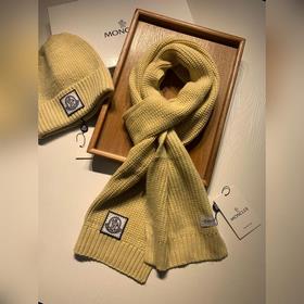 Монку [Шерстяной комплект шапка] Классический комплект шапки шар