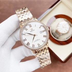 Мужские часы Omega, классический дизайн с тремя стрелками, элеган