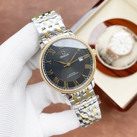 Мужские часы Omega, классический дизайн с тремя стрелками, элеган
