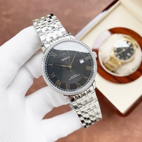 Мужские часы Omega, классический дизайн с тремя стрелками, элеган