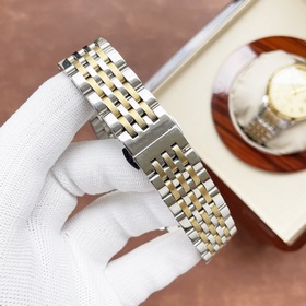 Элегантные мужские часы Omega, классический дизайн с тремя стрелк