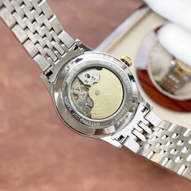 Элегантные мужские часы Omega, классический дизайн с тремя стрелк