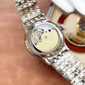 Элегантные мужские часы Omega, классический дизайн с тремя стрелк