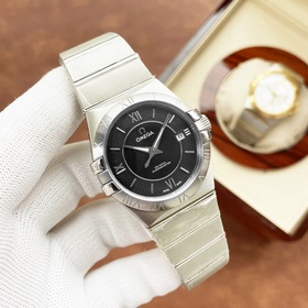 Мужские часы Omega, классический дизайн с тремя стрелками, элеган