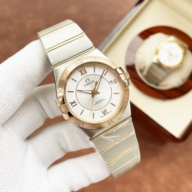Мужские часы Omega, классический дизайн с тремя стрелками, элеган