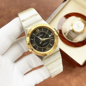 Мужские часы Omega, классический дизайн с тремя стрелками, элеган