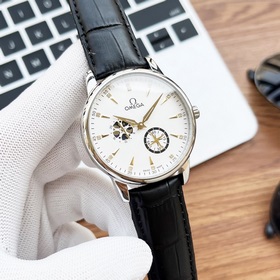 Элегантные мужские часы Omega с четырьмя стрелками указателем фаз