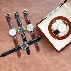 Элегантные мужские часы Omega, классический дизайн с тремя стрелк