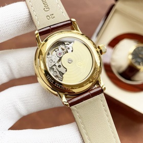 Элегантные мужские часы Omega, классический дизайн с тремя стрелк