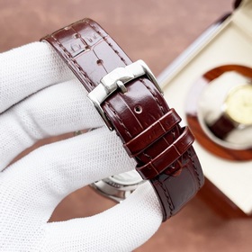 Элегантные мужские часы Omega, классический дизайн с тремя стрелк