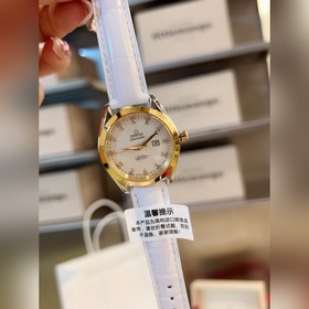 Новая серия Omega Seamaster Кожаллигатора. Популярная модель в ма