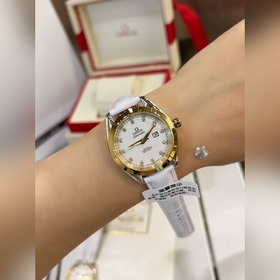 Новая серия Omega Seamaster Кожаллигатора. Популярная модель в ма