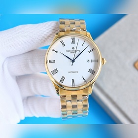 Patek Philippe. Элитные мужские часы классического дизайна с трем