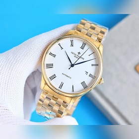 Patek Philippe. Элитные мужские часы классического дизайна с трем