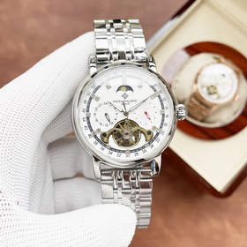 Роскошные мужские часы Patek Philippe, многофункциональный дизайн