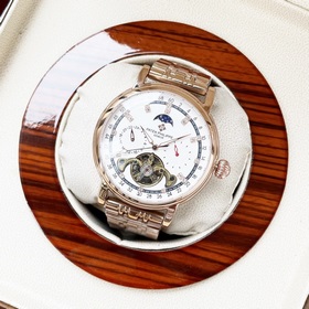 Роскошные мужские часы Patek Philippe, многофункциональный дизайн