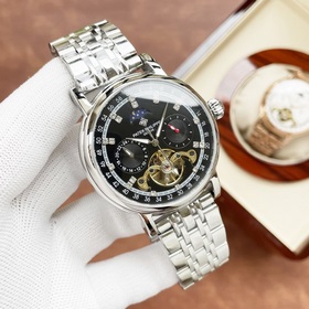 Роскошные мужские часы Patek Philippe, многофункциональный дизайн