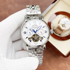 Роскошные мужские часы Patek Philippe, многофункциональный дизайн