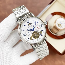 Роскошные мужские часы Patek Philippe, многофункциональный дизайн