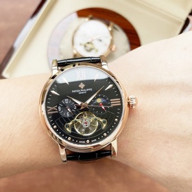 Роскошные мужские часы Patek Philippe, многофункциональный дизайн