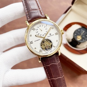Элитный мужской часы Patek Philippe с большим балансовым колесом 