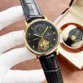 Элитный мужской часы Patek Philippe с большим балансовым колесом 