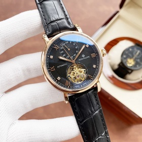 Элитный мужской часы Patek Philippe с большим балансовым колесом 