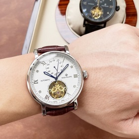 Элитный мужской часы Patek Philippe с большим балансовым колесом 