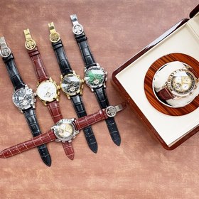 Роскошные мужские часы Patek Philippe, многофункциональный дизайн