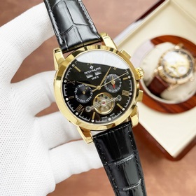 Роскошные мужские часы Patek Philippe, многофункциональный дизайн