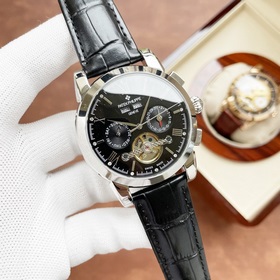 Роскошные мужские часы Patek Philippe, многофункциональный дизайн