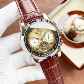 Роскошные мужские часы Patek Philippe, многофункциональный дизайн