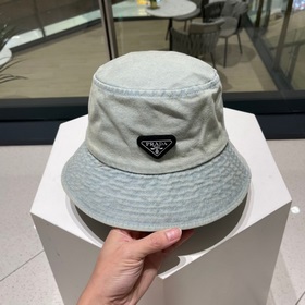 PRADA Прада Женская весенняя/летняя легкая кепка в стиле рыбацкой