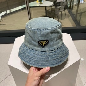PRADA Прада Женская весенняя/летняя легкая кепка в стиле рыбацкой