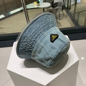 PRADA Прада Женская весенняя/летняя легкая кепка в стиле рыбацкой