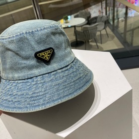 PRADA Прада Женская весенняя/летняя легкая кепка в стиле рыбацкой