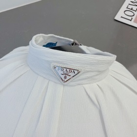 PRADA Prada шляпа с открытой макушкой, высококачественная модель,