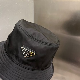 PRADA Рыбацкая кепка, кепка из парусины, обхват головы 57 см
