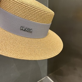 PRADA Пrada, новый шляпа с плоским верхом, окружность головы 57 с