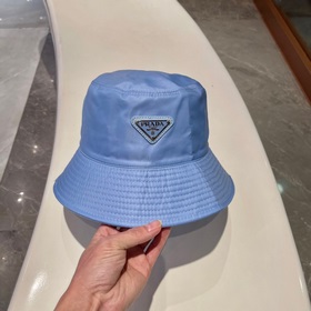 PRADA, высококачественная рыбацкая кепка с металлическими аксессу