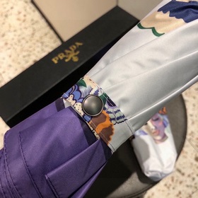 (Prada) Автоматически складывающийся зонт Prada с тремя слоями дл