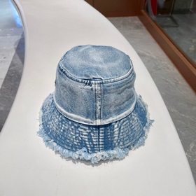 Prada весна-лето, новая модель джинсовой рыбацкой кепки Ретро-сти