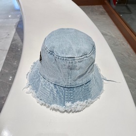 Prada весна-лето, новая модель джинсовой рыбацкой кепки Ретро-сти