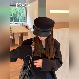 PRADA Новая модель берета для женщин, летне-осенний корейский сти