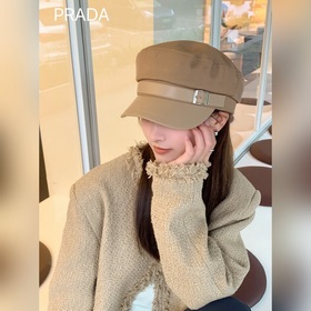 PRADA Новая модель берета для женщин, летне-осенний корейский сти
