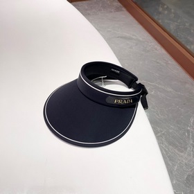 PRADA Прада шляпа с козырьком, кепка, оболочка для волос, большой