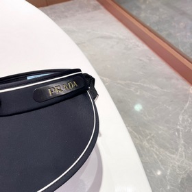 PRADA Прада шляпа с козырьком, кепка, оболочка для волос, большой