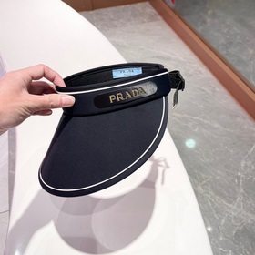 PRADA Прада шляпа с козырьком, кепка, оболочка для волос, большой